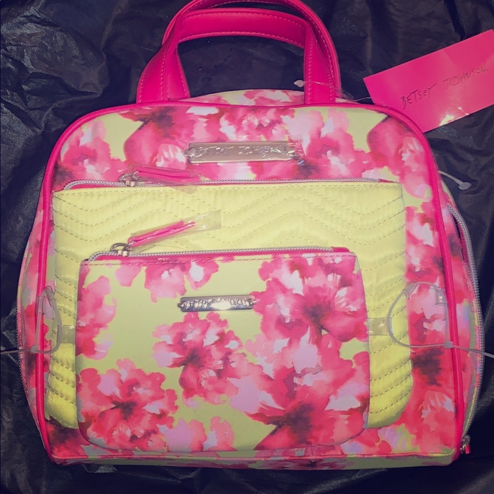 Betsey johnson 3 piece cosmetic bags